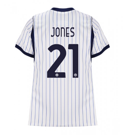 Inter Milan Curtis Jones #21 Vieraspaita Naisten 2026-27 Lyhythihainen Inter Milan Curtis Jones #21 Vieraspaita Naisten 2026-27 Lyhythihainen